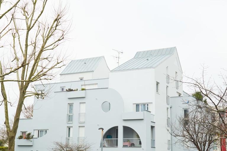 Ravalement et rénovation de façades - Résidence contemporaine - SOGED